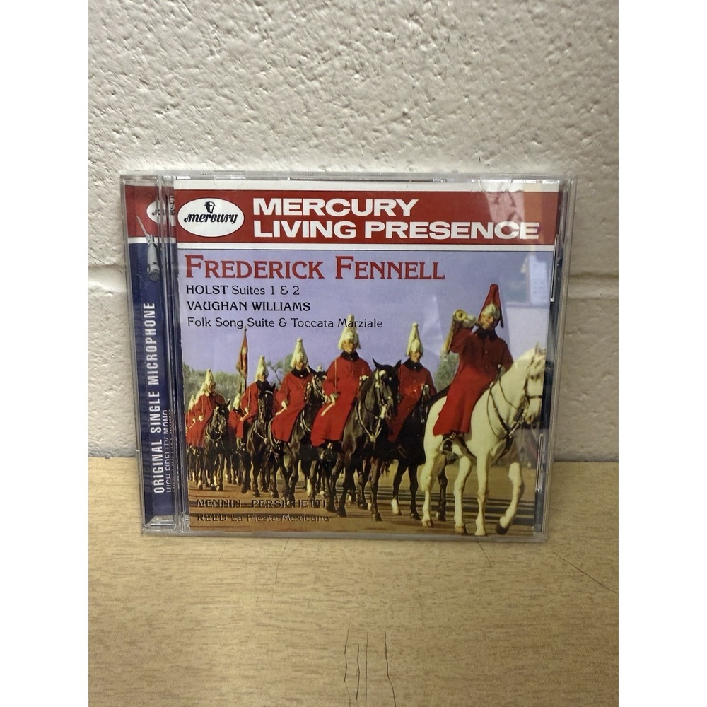 Frederick Fennell Conducts Holst/Vaughan William Persichetti Reed (CD, 1999)
